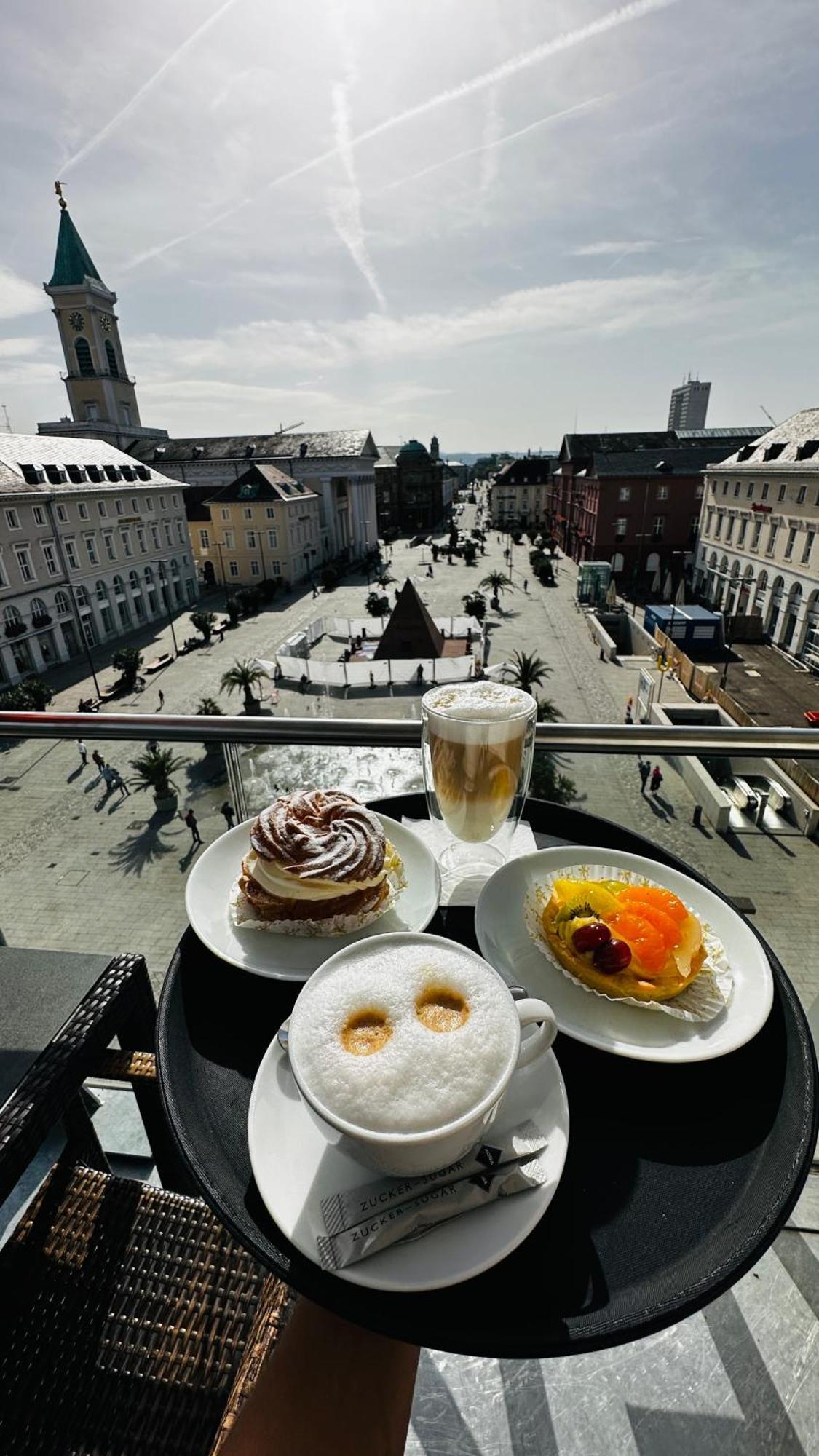 Hotel Am Markt Карлсруе Екстериор снимка